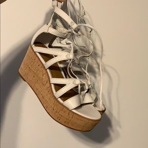 New! Frye wedges